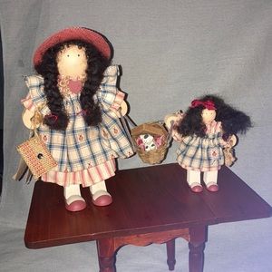 Vintage Lizzie High wooden doll